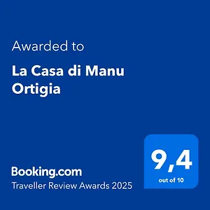 La Casa Di Manu Ortigia Holiday home